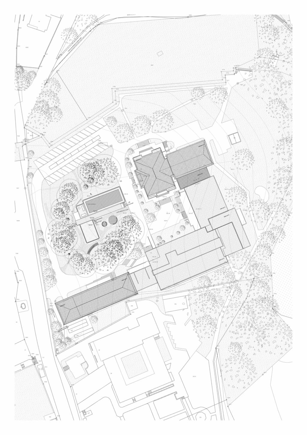 BARAKI - MIRA - Construction d'une école provisoire pour la HEP Fribourg - Plan